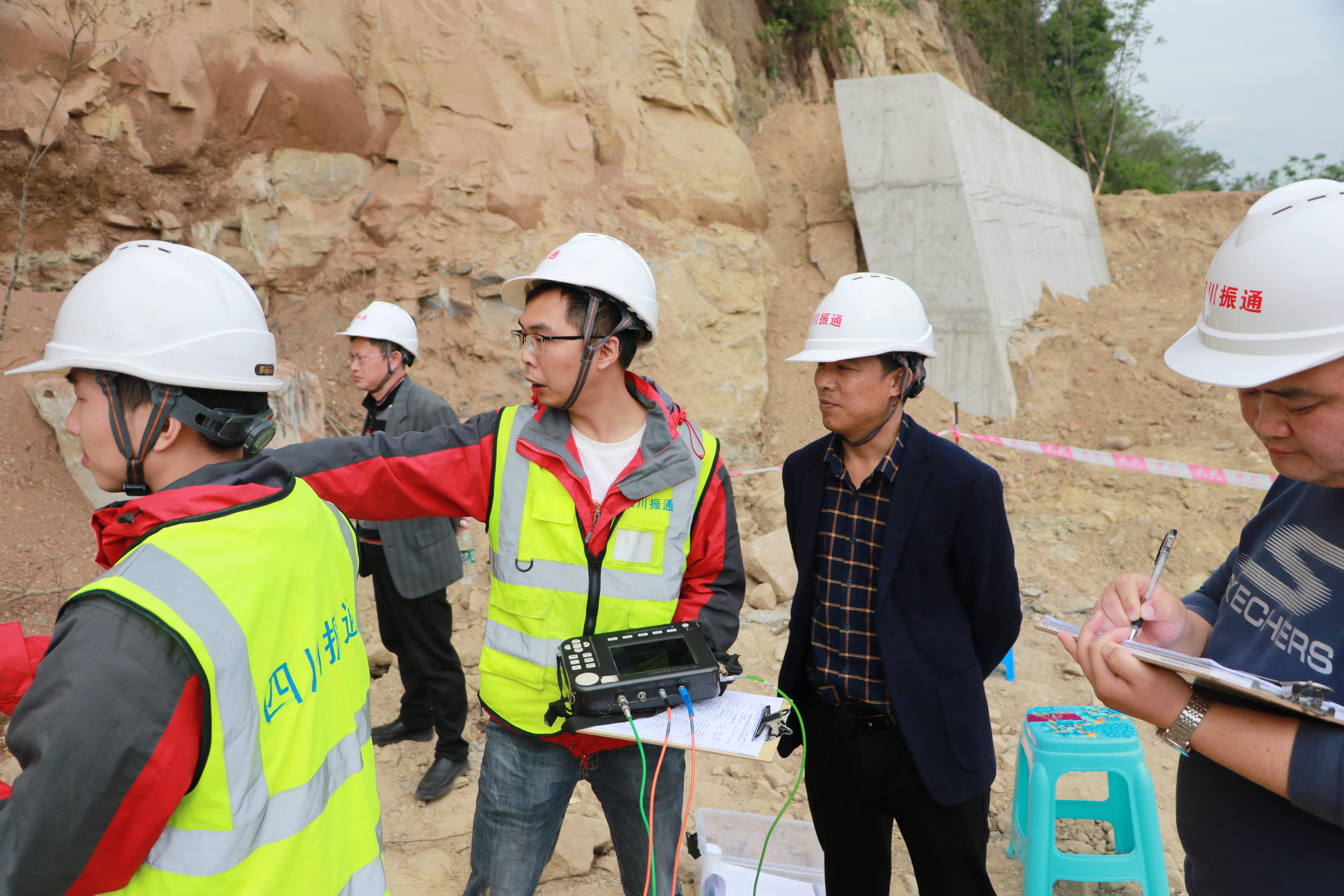 2021年williamhill英国官网内部基桩完整性比对试验活动成功举办