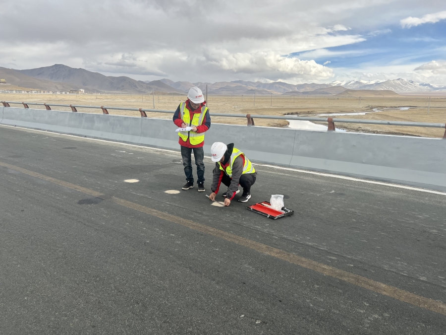担使命 战高原┃西藏自治区“4.25”地震灾后交通恢复重建工程竣工质量检测顺利完成 担使命 战高原┃西藏自治区“4.25”地震灾后交通恢复重建工程竣工质量检测顺利完成
